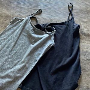 Set of 2 tanks would be adorable underneath some or on there own!